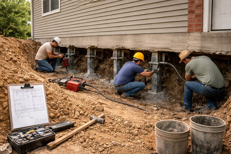Foundation Repair in Fayette County, GA