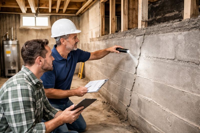 Basement Crack Repair in Fayette County, GA