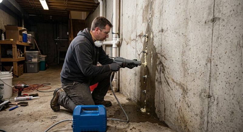Basement Foundation Repair in Senoia, GA