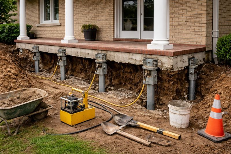 Basement Stabilization in Fayette County, GA