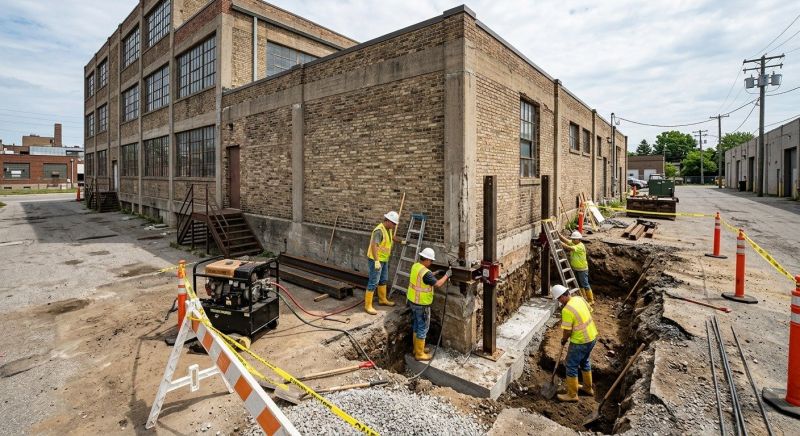 Building Foundation Repair in Gay, GA