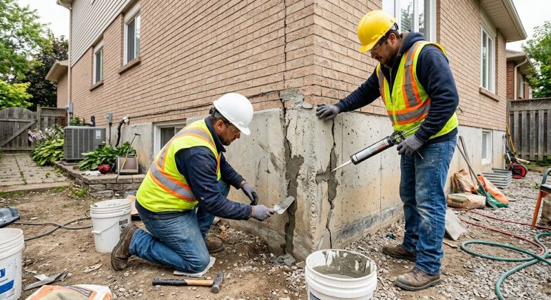 Building Foundation Repair in Hampton, GA