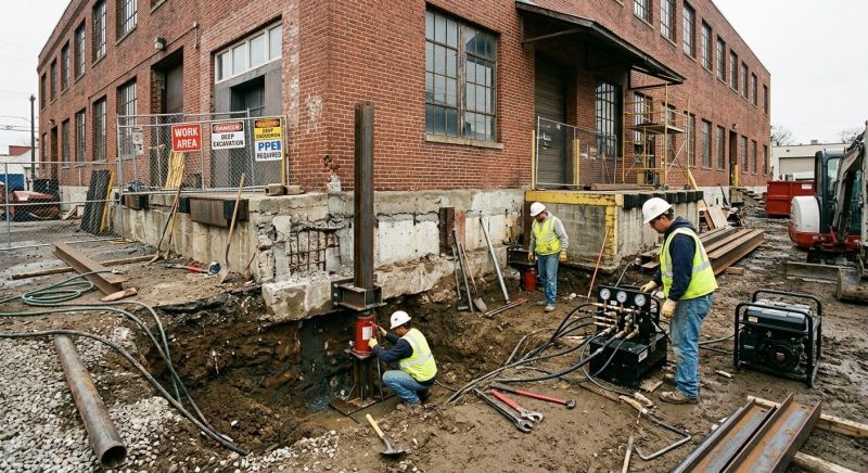 Commercial Foundation Repair in Fayette County, GA