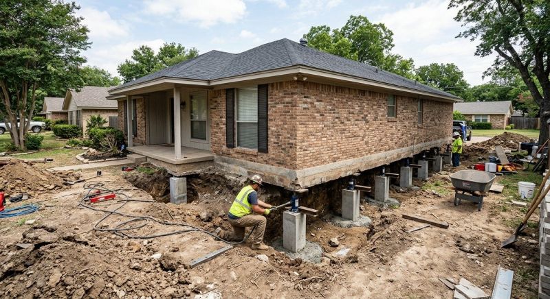 Concrete Foundation Leveling in Newnan, GA