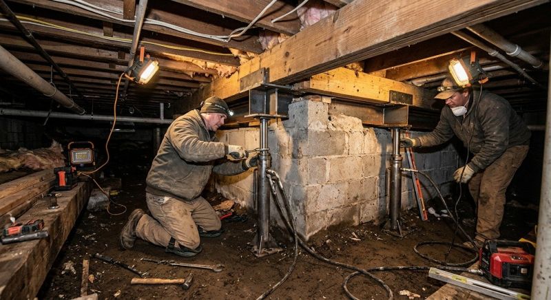 Concrete Foundation Repair in Atlanta, GA