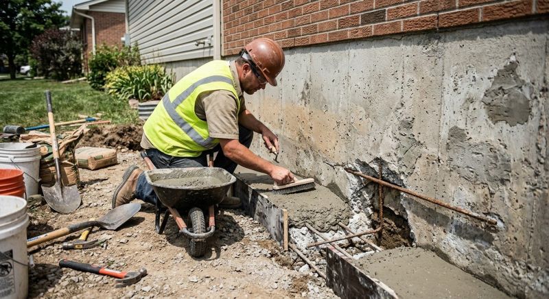 Concrete Foundation Repair in Brooks, GA