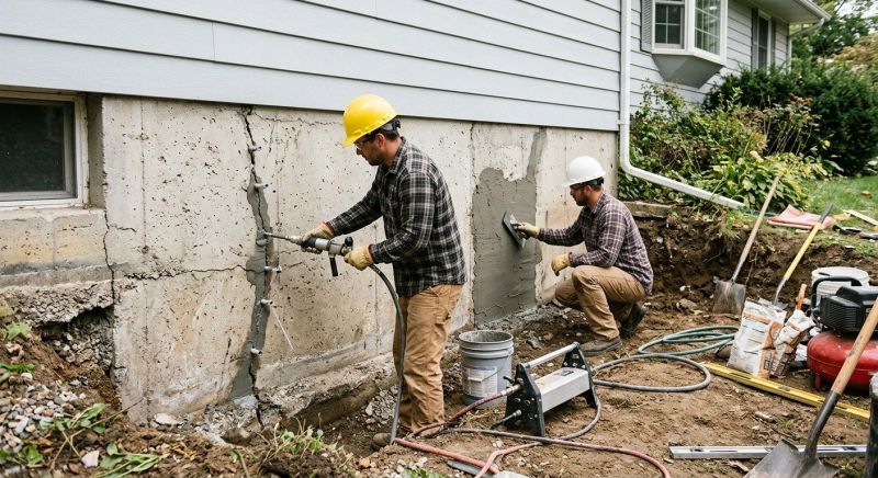 Concrete Foundation Repair in Douglasville, GA