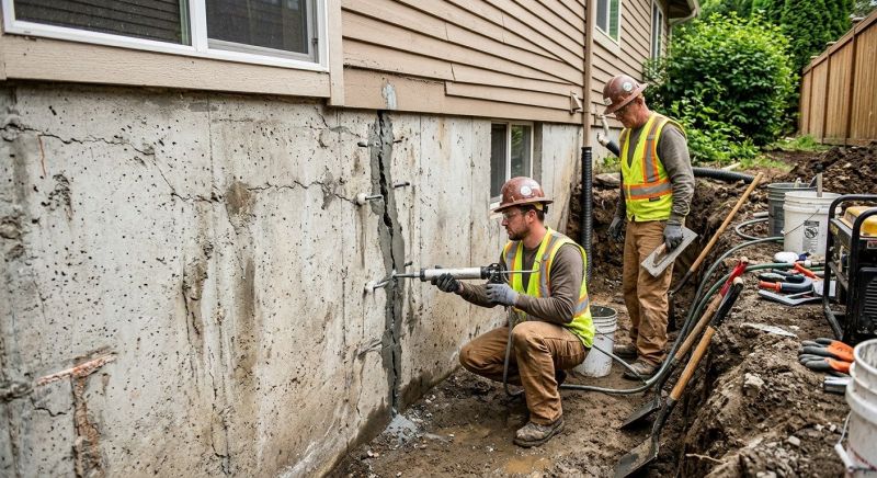 Cracked Foundation Repair in Fulton County, GA