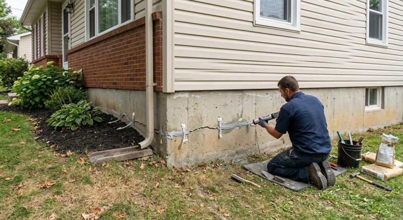 Cracked Foundation Repair in Henry County, GA