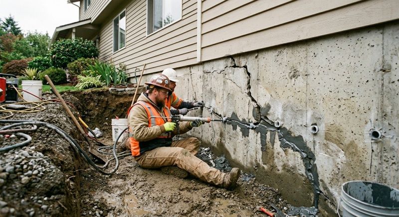 Cracked Foundation Repair in Jonesboro, GA