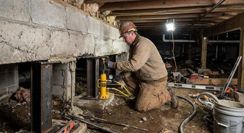 Crawlspace Foundation Repair in Senoia, GA