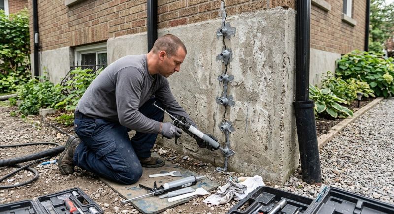 Foundation Crack Repair in Fulton County, GA
