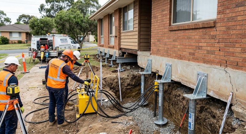 Foundation Jacking in Brooks, GA