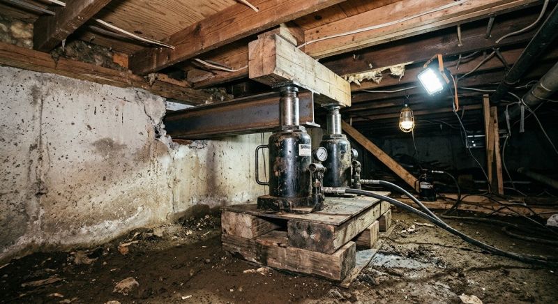 Foundation Jacking in Douglasville, GA