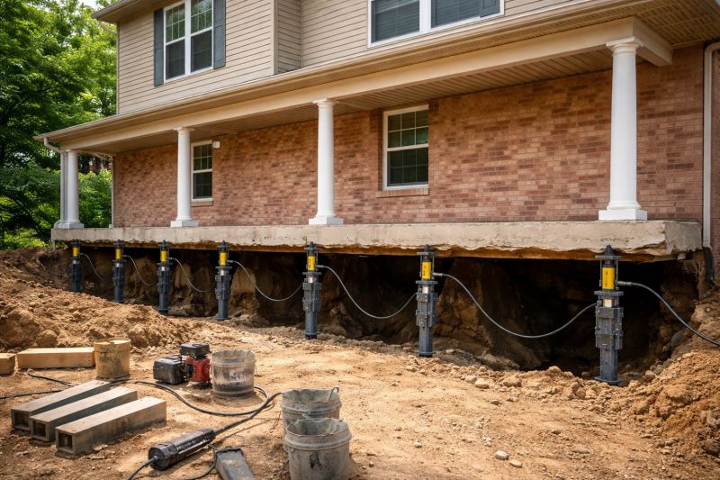Foundation Jacking in Gay, GA