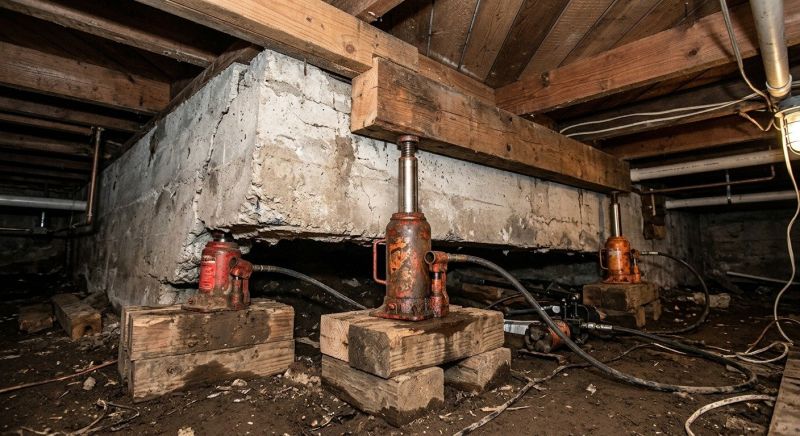 Foundation Jacking in Stockbridge, GA