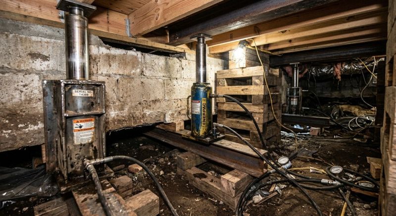 Foundation Jacking in Williamson, GA