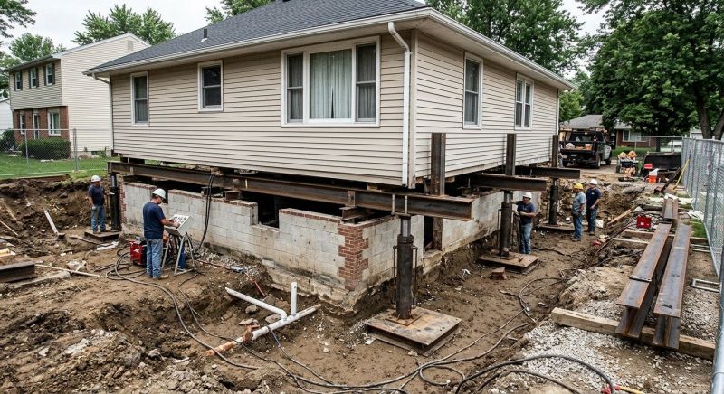 Foundation Lifting in Douglasville, GA