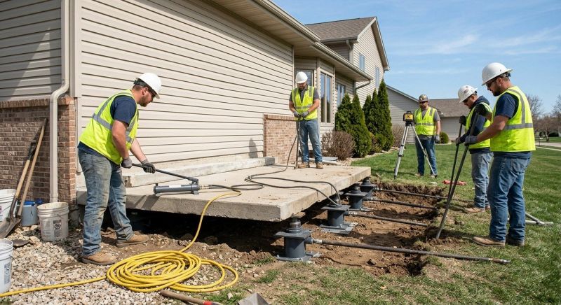 Foundation Lifting in Hampton, GA