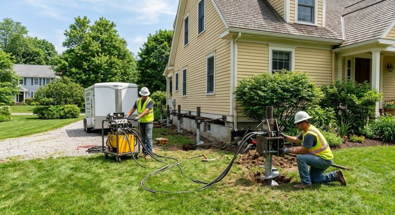 Foundation Lifting in Hampton, GA