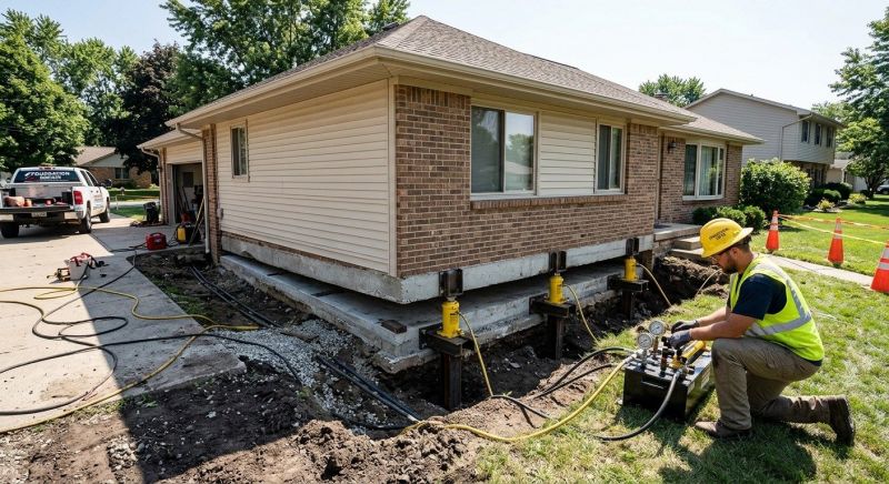 Foundation Lifting in Lovejoy, GA