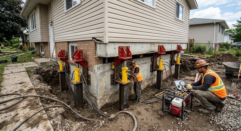 Foundation Lifting in Sharpsburg, GA