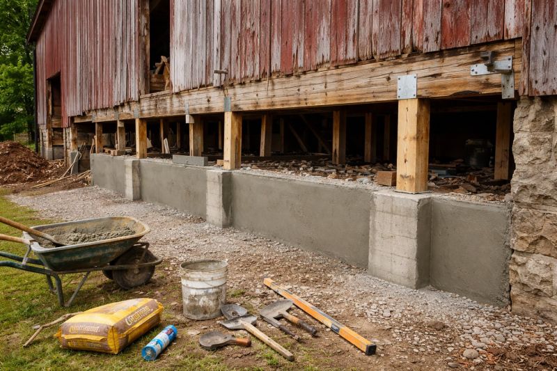 Foundation Renovation in Fayette County, GA