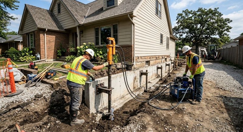 Foundation Stabilizing in Fayette County, GA