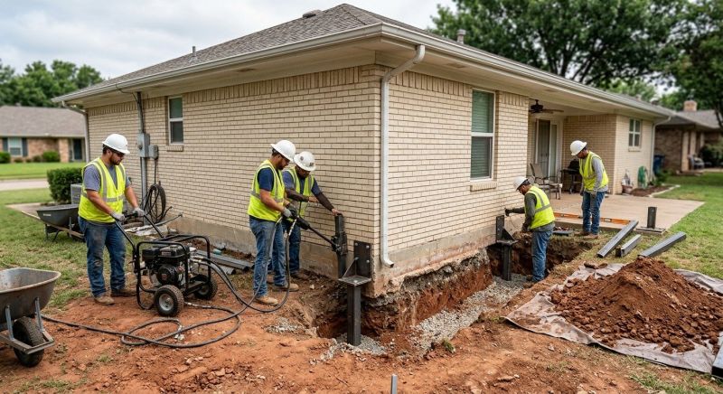 Foundation Stabilizing in Senoia, GA