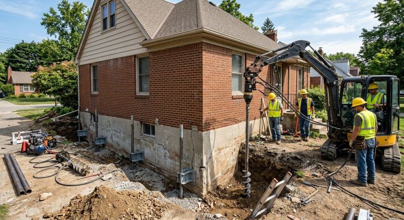 Foundation Stabilizing in Stockbridge, GA