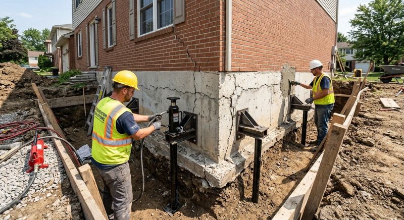 Foundation Structural Repair in Union City, GA
