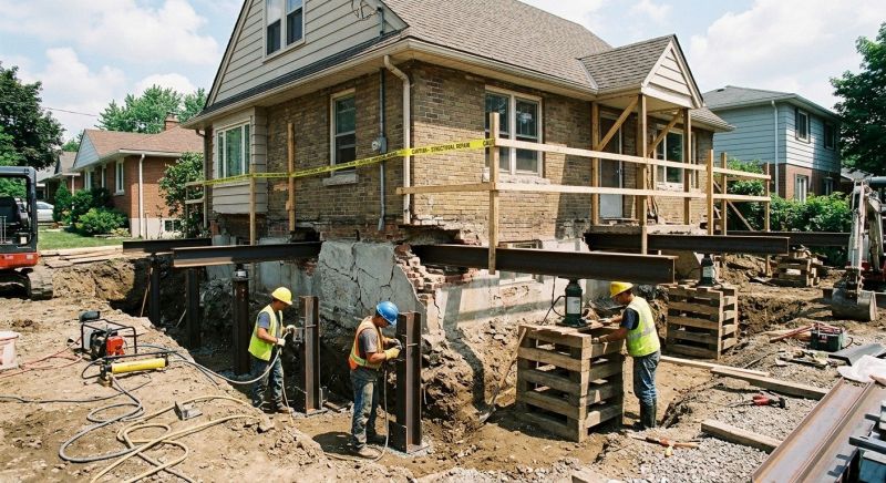 Foundation Structural Repair in Union City, GA
