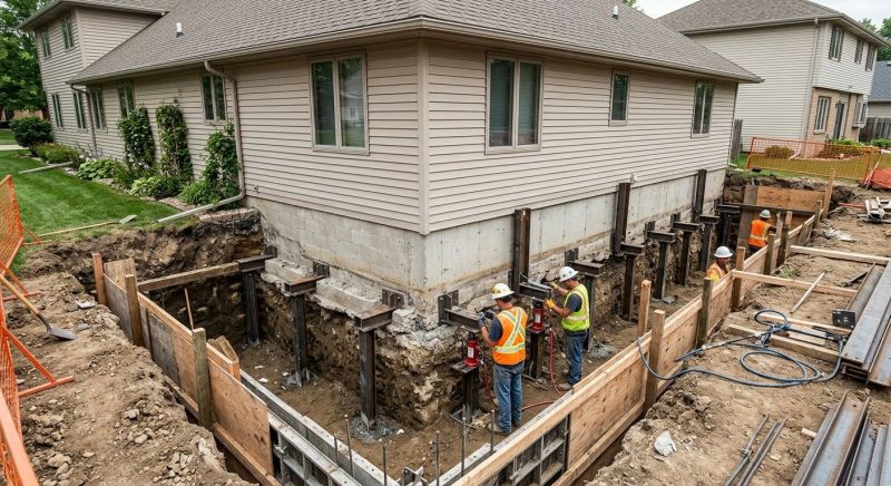 Foundation Underpinning in Fayette County, GA
