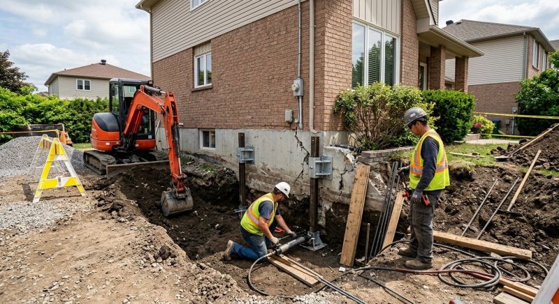 Home Foundation Repair in Hampton, GA