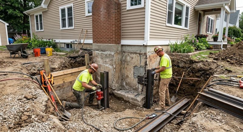 Home Foundation Repair in Hampton, GA