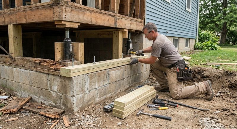 House Foundation Repair in Griffin, GA