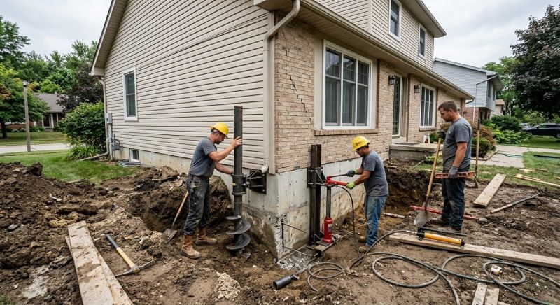 House Foundation Repair in Williamson, GA