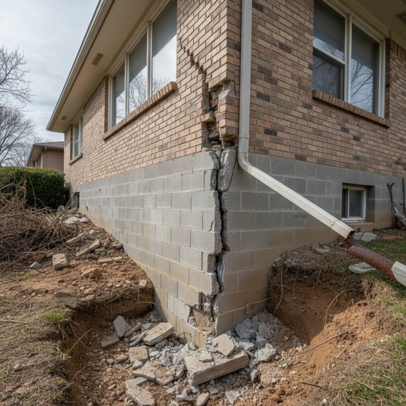 House Settling Repair in Fayette County, GA