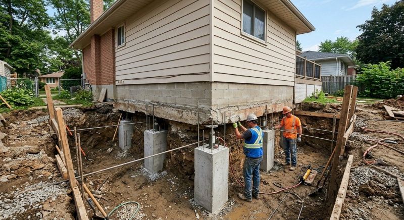 House Underpinning in Fayette County, GA
