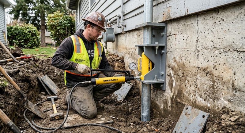Settling Foundation Service in Williamson, GA