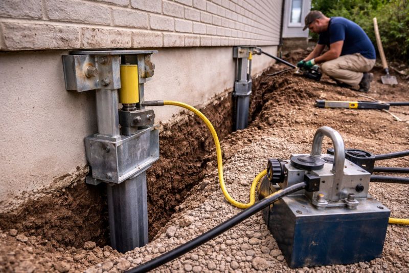 Sinking Foundation Repair in Coweta County, GA