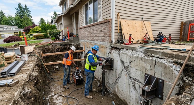 Structural Foundation Repair in Ellenwood, GA