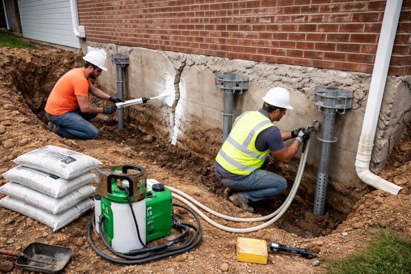 Structural Foundation Repair in Union City, GA