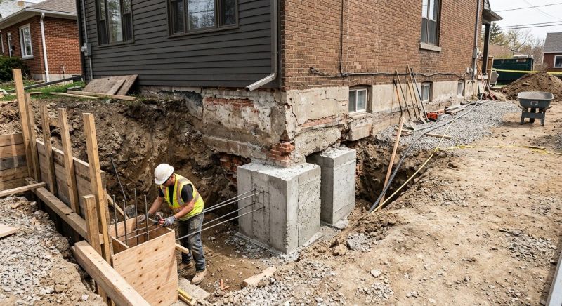 Structural Underpinning in Fayette County, GA