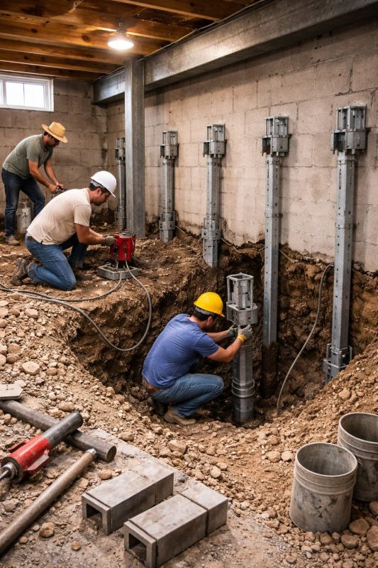 Structural Underpinning in Fayette County, GA