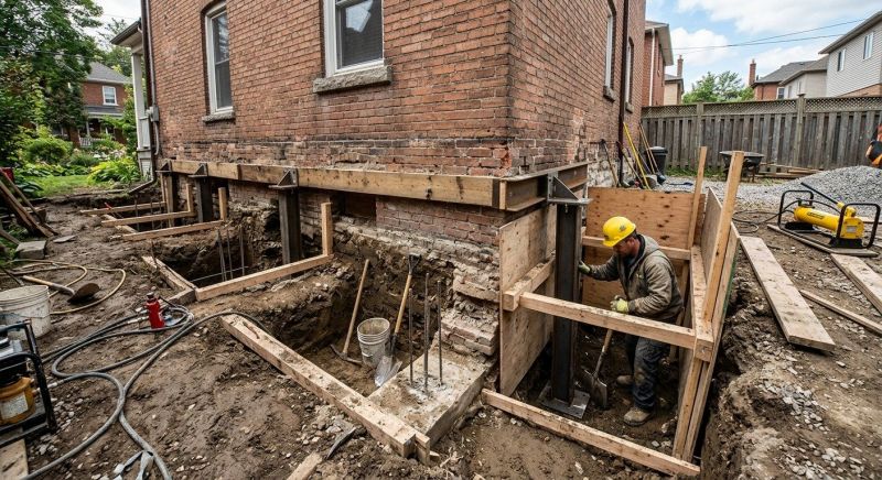 Structural Underpinning in Fayette County, GA